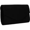 SwankySwans Pochette Samantha da donna, taglia unica, Nero, One Size