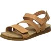 CA'SHOTT A/S Casalice Velcro Elastic Sandal Nubuck, Piatti Donna, Brandy, 40 EU