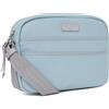 Hexagona SERENA Paris-Trotteur-da Donna-Azzurro-in Sintetico Borsa donna-Borsa a tracolla-Borsa piccola-Borsa piccola-Borsa a tracolla-SERENA Donna,Bleu Clair,L:24 h:17 P:6 cm