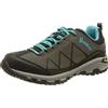 Brütting Kansas, Scarpe da Arrampicata, Donna, Grigio/Nero/Turchese, 41 EU