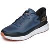 Skechers Uomo Slip-Ins: Go Golf Flight Spikeless Lace Up Mesh Sneakers for Men Slip-in ALLENATRICE, Slate, 41.5 EU