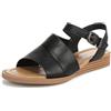 Blowfish Malibu Sandali Ardice con Cinturino alla Caviglia, Donna, Nero, 40 EU