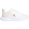 Calvin Klein Eva Runner L-up Mix Mesh Logo CK Yw0yw01851 Basso TopDonna