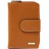 dR Amsterdam Menta, Portafoglio da Donna, Rovere Dorato, S