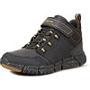 Geox J FLEXYPER BOY B ABX, Stivaletti Bambini e ragazzi, BLACK/DK YELLOW, 40 EU