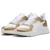 Puma Donna Trinity 2 Lt Metallic Glam Basket, Oro Bianco, 36 EU