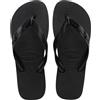 Havaianas Top Unisex - Adulto FlipFlop Black 33 EU