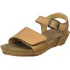 CA'SHOTT A/S Casava-Sandali con Fibbia in Nabuk, Donna, Brandy, 36 EU