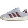 adidas Donna Grand Court Alpha 00S Shoes, Crystal Sky/Shadow Red/off White, 41 1/3 EU