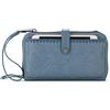 The Sak - Iris - Borsa A Tracolla Grande Per Smartphone In Pelle, The Sak Iris - Borsa a tracolla grande per smartphone, in pelle, convertibile, motivo a onde marittime Donna