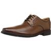 Clarks Tilden Plain, Scarpe con Lacci Uomo, Dark Tan, 40 EU