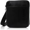 PLEIN SPORTS Flat Crossover New Arizona, Handbag Donna, Nero