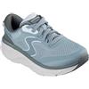 Skechers D'lux Walker 2.0 Active Pace Sneaker Donna, Verde Mesh Olive Blue Trim, 38.5 EU