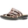 Clarks Leisa Cacti, Sandali a Ciabatta Donna, Marrone, Multicolore, 38.5 EU
