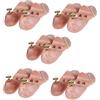 HIMRY® 5 Paia | TENDISCARPE Legno naturale, orma per scarpe, Unisex forme di scarpe, tendiscarpe in legno forma per Calzature 39 - Calzature 40, KXB6000-39-5P