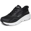 Skechers Uomo Max Cushioning Endeavour Slip-in ALLENATRICE, Black Synthetic/Textile, 44.5 EU