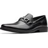 Clarks Clarkslite Bit, Mocassino Uomo, Pelle Nera, 43 EU