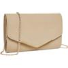 Miss Lulu Borsa Pochette Donna Elegante in Pelle PU con Tracolla a Catena