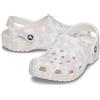 Crocs,Unisex Adulto,Classic Pop Petals Clog,Gesso/Multicolore,41-42