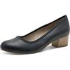 Jana Decolleté da Donna con Tacco a Blocco, Vegano, Blu (Navy), 38