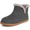 Dearfoams Alpine By Brixen - Pantofole Da Uomo In Memory Foam Per Interni Ed Esterni StivalettoUomo