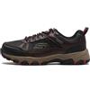Skechers Selmen Cormack, Scarpe da passeggio Uomo, Cuoio Nero Cioccolato W Maglia Sintetica, 44 EU