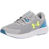 Under Armour Boys' Grade School UA Surge 3 Running Shoes, Cushioning visivo, MOD Gray, 38 EU