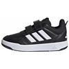 adidas Unisex - Bambini e Ragazzi Tensaur Sport 3.0 Hook And Loop Kids Shoes, Core Black/Ftwr White/Core Black, 34 EU