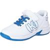 Kempa Attack 2.0 Junior - Sneaker, Bianco/Blu, 28 EU, Bianco Classic Blu, 28 EU