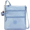 Kipling Keiko Crossbody Donna, Blu ghiaia