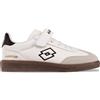 Lotto Sneaker Unisex per Bambini, Bianco Nero, 30 EU