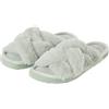 Women'secret Zapatillas de Ducha Abiertas Colección Mix And Match Green House, Accessori Donna, Verde Lago, Medium