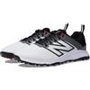 New Balance Fresh Foam Contend V2 Scarpe da Golf da Uomo, Bianco/Nero, 49 EU