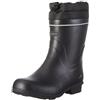 Viking Kunto Mid Warm, Stivali di gomma Unisex - Adulto, Nero (Black), 34 EU