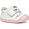 Geox B TUTIM B - Scarpe da Ginnastica Baby - Madchen, White/Rose,