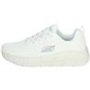 Skechers Bobs B Flex Chill Edge Scarpe da Ginnastica da Uomo, Maglia Bianco Sporco, 39 EU
