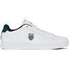 K-Swiss Scarpe da Ginnastica da Uomo Court Shield II, Wht Rainfrst Peacot, 40 EU