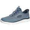 Skechers Uomo Summits Top Rate Trainers, Taupe/Black