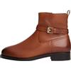 Tommy Hilfiger Donna Stivaletti Buckle Riding in Pelle