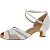 Diamant Donne Scarpe da Ballo/Scarpe da Sposa 102-011-033 - Pelle/Mesh Bianco - 4,2 cm Spanish - Special Edition [UK 2,5]