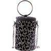 Eferri Pochette Donna Borsa Clutch Corbigny Borsetta Ragazza Borsa da sera Cerimonia Matrimonio Donna Animal Print