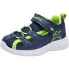 KangaROOS Ki-Speedlite EV, Sandali Unisex-Bambini, Dk Navy Lime, 22 EU