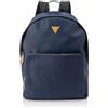 GUESS HMECSAP3111BOG CRTS SFFN ECO TP ZIP Uomo BLUE-ORANGE Taglia Unica
