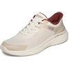 Skechers Uomo Bounder 2.0 Slip-in ALLENATRICE, off White, 45.5 EU