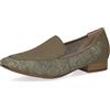 CAPRICE Slip-on da Donna Eleganti Bassi, Verde (Cactus Comb), 36 EU