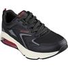 Skechers Uno Evolve Absolute AirSneaker Uomo, Nero e Rosso, 41 EU