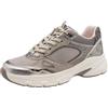 Tamaris Sneaker da Donna Low Flat, Grigio (Grey Glam), 37