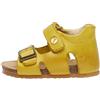Falcotto Sandali in pelle con fibbia e strappo