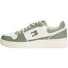 Tommy Jeans Uomo Sneakers con Suola Preformata Retro Basket Profilo Basso