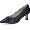 Caprice Decolleté da Donna in Pelle, Blu (Ocean Nappa), 40,5